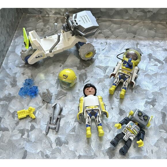 PLAYMOBIL Bundle Space Mars Rover Vehicle Models 9491 & 9492 Denford Astronaut‎ - Picture 5 of 5